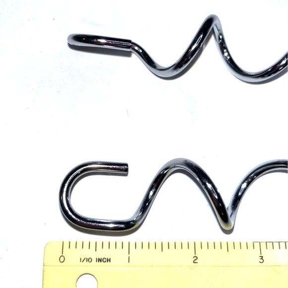 Metallic Spiral Dough Hook Attachments For Stand Mixer 6.5 Inches Long Heavy-Dut - Picture 3 of 3